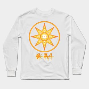 Inanna Star Fiery Long Sleeve T-Shirt